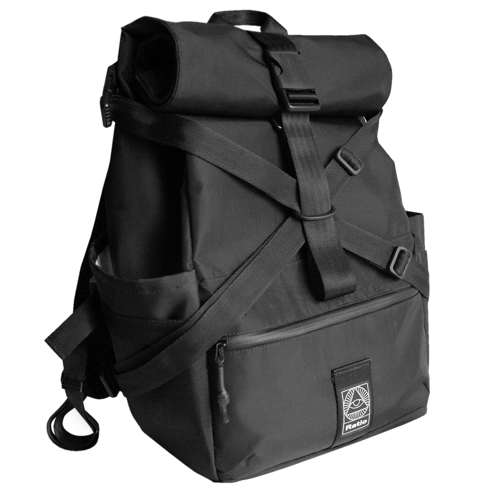 sac à dos en matériaux surcyclés adapté à la pratique du vélo sac à dos big mess v3