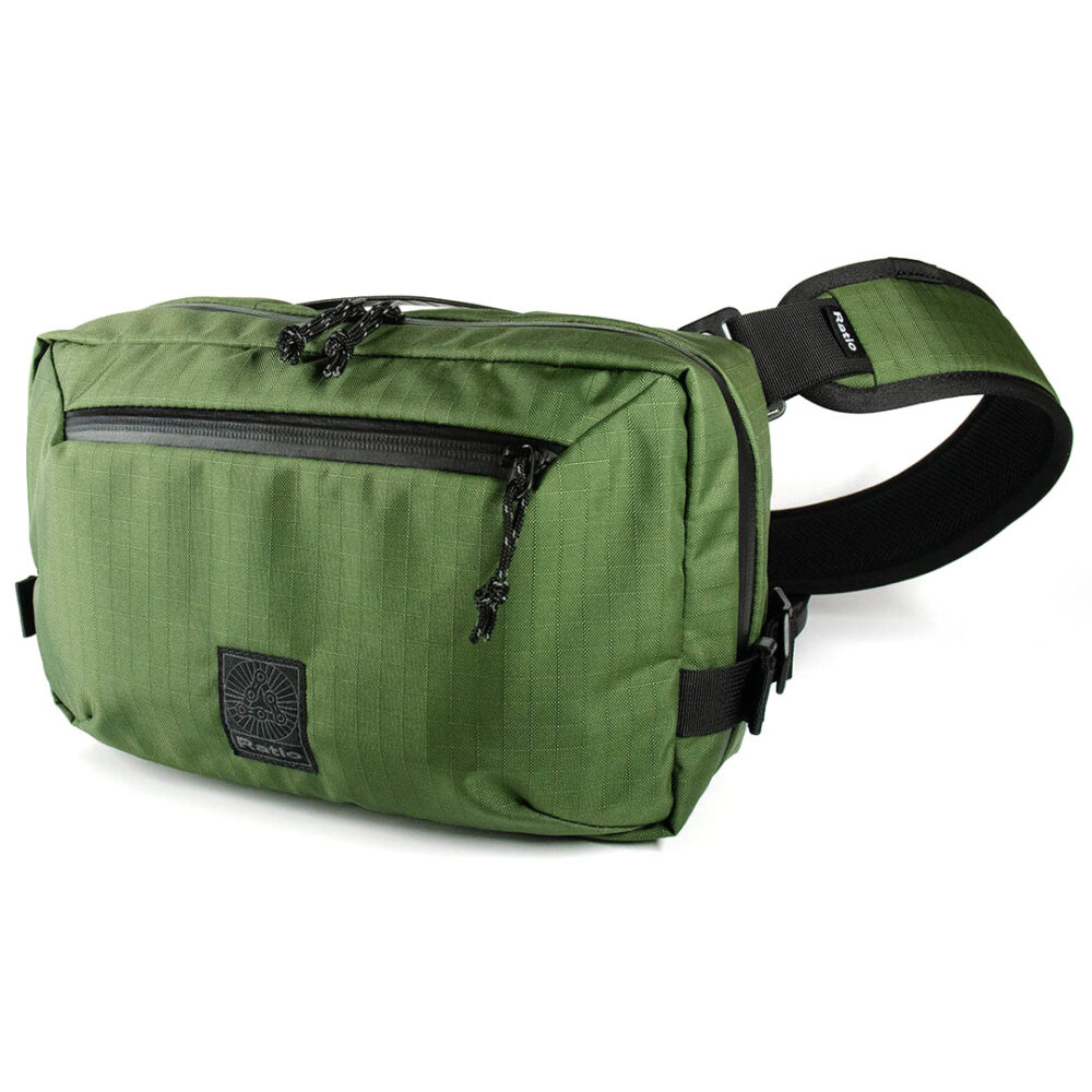sacoche bandoulière ratio kernel vert foret imperméable